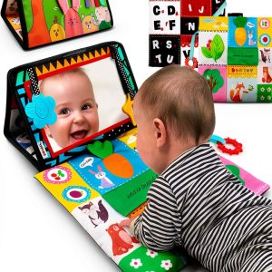 Baby Mirror beetoy Cotton Floor Mirror Infant-0