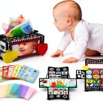 Baby Mirror Toy 3-in-1 Tummy Time Mirror with Teethers Dr Rapeti-0