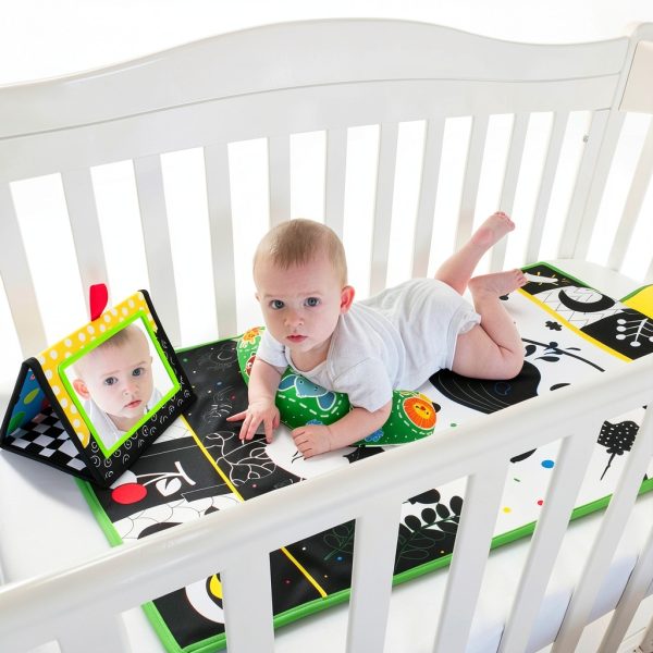 High Contrast Baby Toy Set Inbeby Lyx20426IB04 Dual Side Safe Cotton-5