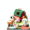 URMYWO Baby Farm Animal Set with Plush Barn and 6 Textured Toys-3