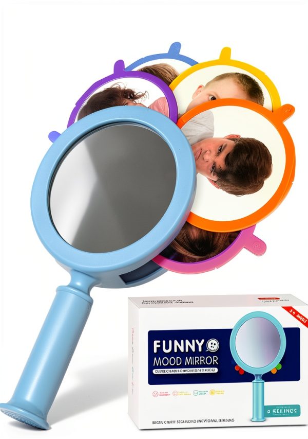 Rainbow Toyfrog Unbreakable Blue Emotion Mirror for Toddlers LS-114-0