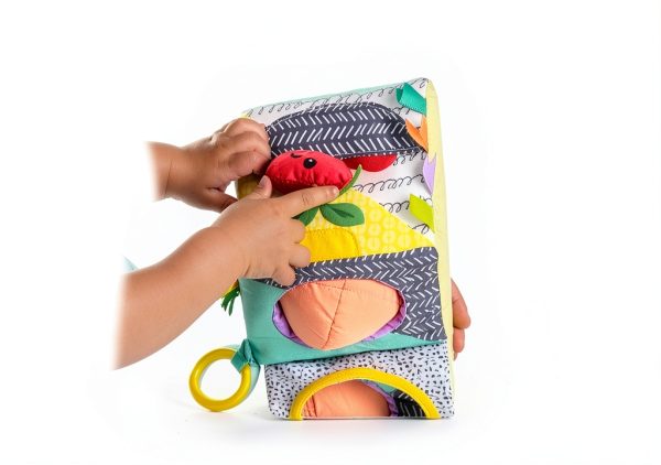 Infantino Discovery Cube Baby Toy Soft Fabric Medium Size-3