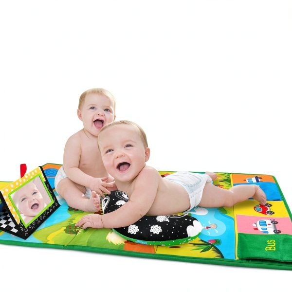 High Contrast Baby Toy Set Inbeby Lyx20426IB04 Dual Side Safe Cotton-1