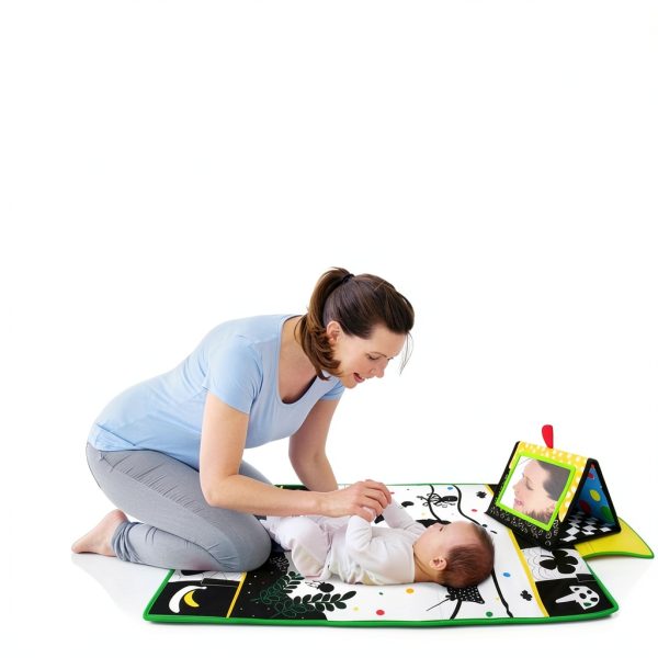 High Contrast Baby Toy Set Inbeby Lyx20426IB04 Dual Side Safe Cotton-2