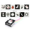 Chambom High Contrast Baby Mirror Toy – Black White Tummy Time Book 12-5