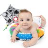 Baby Tummy Time Pillow by teytoy High Contrast Mirror Crinkle Toy 148-1
