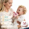 URMYWO Baby Farm Animal Set with Plush Barn and 6 Textured Toys-4