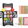 Baby Mirror Toy 3-in-1 Tummy Time Mirror with Teethers Dr Rapeti-1