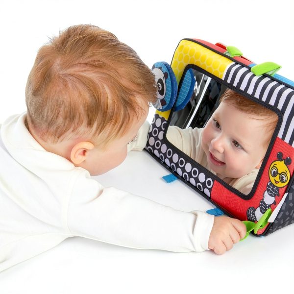 Baby Einstein High Contrast Floor Mirror with Flip Cards 11766-1