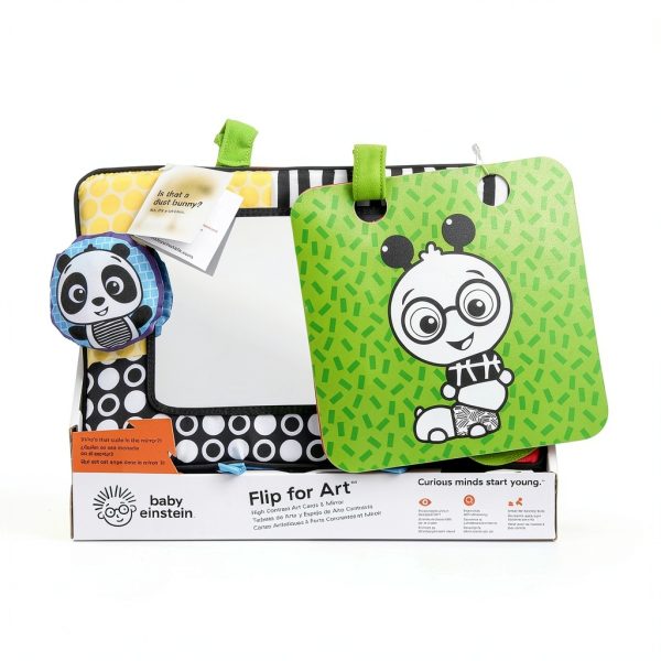 Baby Einstein High Contrast Floor Mirror with Flip Cards 11766-13