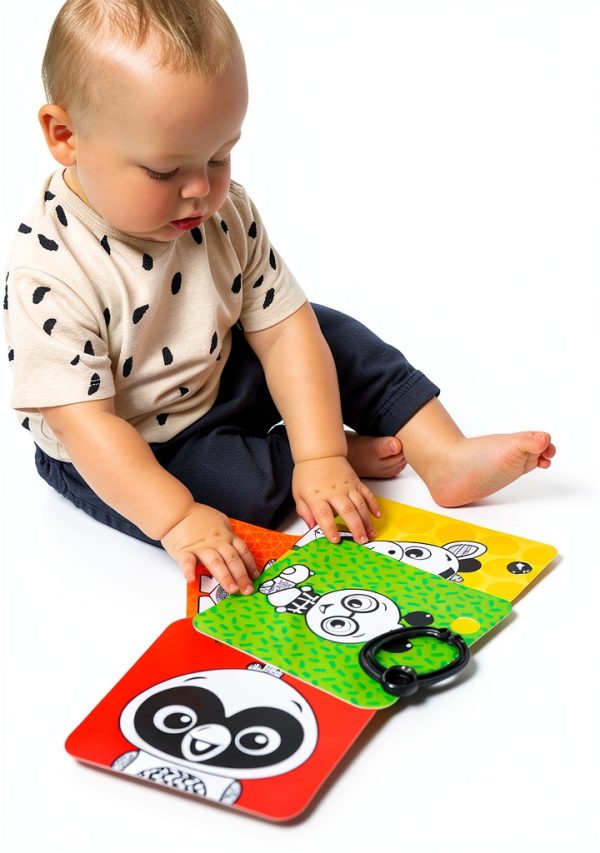 Baby Einstein High Contrast Floor Mirror with Flip Cards 11766-10