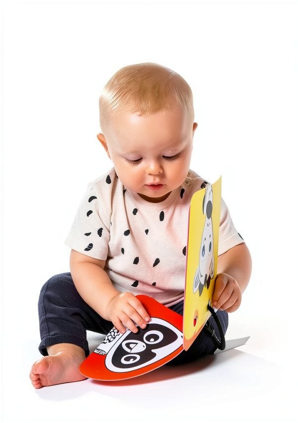 Baby Einstein High Contrast Floor Mirror with Flip Cards 11766-3
